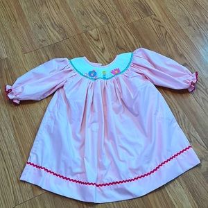 Pleats & Stitches 12mo Smocked Dress